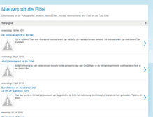 Tablet Screenshot of eifelnieuws.blogspot.com