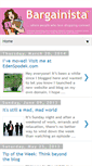 Mobile Screenshot of bargainista.blogspot.com