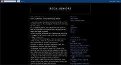 Desktop Screenshot of boca-juniors-afa.blogspot.com