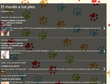 Tablet Screenshot of cuidadodetuspies.blogspot.com