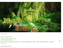 Tablet Screenshot of magiayhechizoseternos.blogspot.com