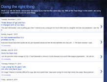 Tablet Screenshot of justdoingtherightthing.blogspot.com