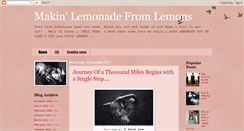 Desktop Screenshot of lemonade4rmlemons.blogspot.com