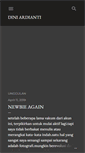Mobile Screenshot of dinidyan.blogspot.com