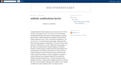 Desktop Screenshot of deciphersocket.blogspot.com