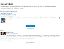 Tablet Screenshot of megansilver.blogspot.com
