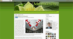 Desktop Screenshot of mormanity.blogspot.com