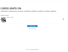 Tablet Screenshot of cursosgratiscz.blogspot.com