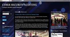 Desktop Screenshot of cybersecurityauditing.blogspot.com