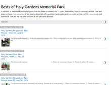 Tablet Screenshot of holygardensgroup.blogspot.com