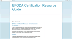 Desktop Screenshot of efoda-resource-guide.blogspot.com