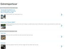 Tablet Screenshot of extremsportscar.blogspot.com