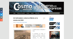 Desktop Screenshot of cosmo-noticias.blogspot.com