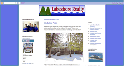 Desktop Screenshot of lake-shore-realty.blogspot.com