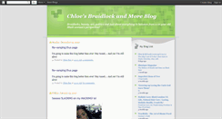 Desktop Screenshot of chloebbb.blogspot.com
