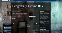 Desktop Screenshot of geografiayturismoucv.blogspot.com