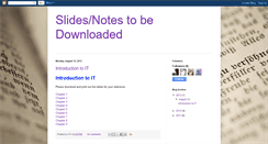 Desktop Screenshot of notes-cw.blogspot.com