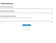 Tablet Screenshot of halajandbanoo.blogspot.com