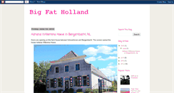 Desktop Screenshot of bigfatholland.blogspot.com