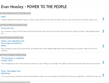 Tablet Screenshot of evanheasley-powertothepeople.blogspot.com