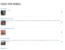 Tablet Screenshot of crazyforwheels.blogspot.com