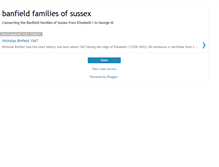 Tablet Screenshot of banfieldfamiliesofsussex.blogspot.com