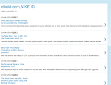 Tablet Screenshot of nikeid2010.blogspot.com