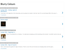 Tablet Screenshot of blurrycolours.blogspot.com