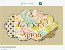 Tablet Screenshot of amothersapron.blogspot.com