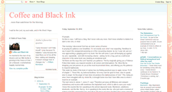 Desktop Screenshot of coffeeandblackink.blogspot.com