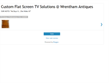 Tablet Screenshot of flatscreentvsolutions.blogspot.com