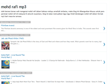 Tablet Screenshot of mohdrafimp3.blogspot.com