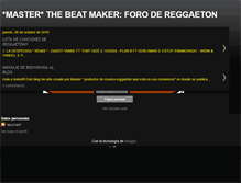 Tablet Screenshot of masterthebeatmaker.blogspot.com