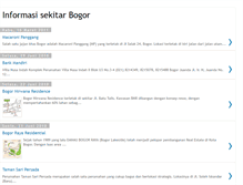 Tablet Screenshot of informasibogor.blogspot.com