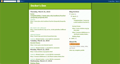 Desktop Screenshot of deckersden.blogspot.com