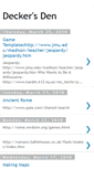 Mobile Screenshot of deckersden.blogspot.com