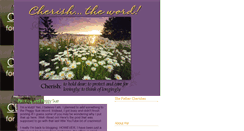 Desktop Screenshot of cherishtw.blogspot.com