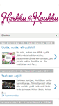 Mobile Screenshot of herkkujakoukku.blogspot.com
