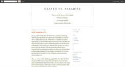 Desktop Screenshot of heaven1vs1paradise.blogspot.com