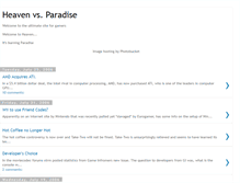 Tablet Screenshot of heaven1vs1paradise.blogspot.com