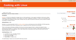 Desktop Screenshot of cookingwithlinux.blogspot.com