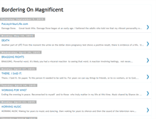 Tablet Screenshot of bordingonmagnificent.blogspot.com