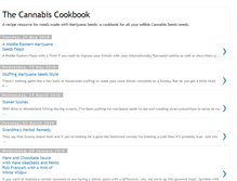 Tablet Screenshot of cannabiscookbook.blogspot.com