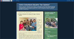 Desktop Screenshot of centrocomunitariosancayetano.blogspot.com