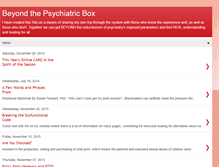 Tablet Screenshot of beyondthepsychiatricbox.blogspot.com