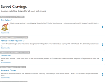 Tablet Screenshot of ihavesweetcravings.blogspot.com