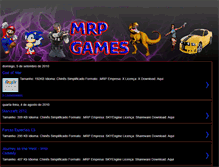 Tablet Screenshot of gamesmrp.blogspot.com