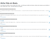 Tablet Screenshot of minhavidaembeats.blogspot.com