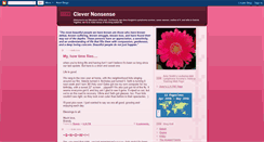 Desktop Screenshot of clevernonsense.blogspot.com