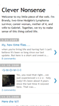 Mobile Screenshot of clevernonsense.blogspot.com